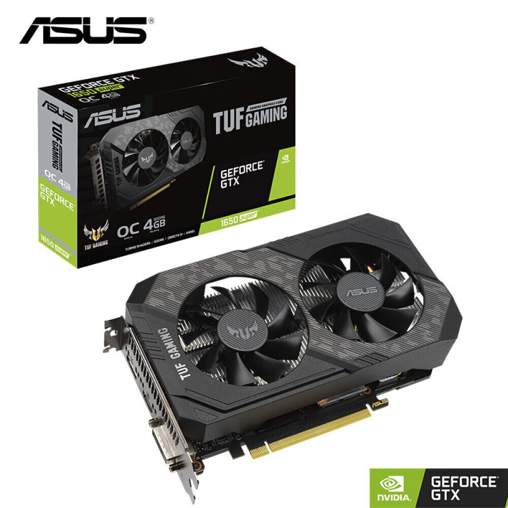 

Видеокарта Asus TUF Gaming GeForce GTX 1650 SUPER 4GB