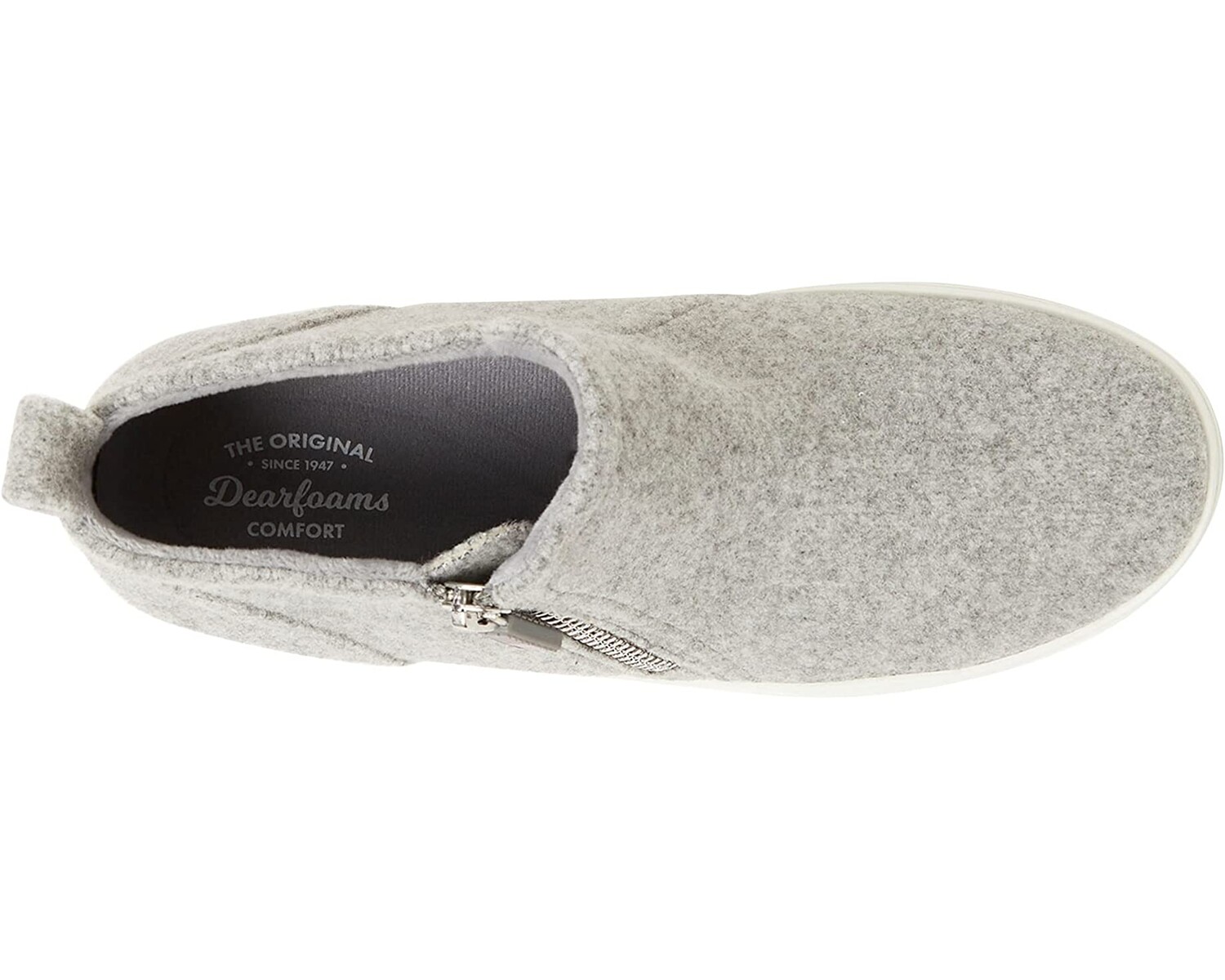

Кроссовки Val Side Zip Bootie Original Comfort by Dearfoams, серый