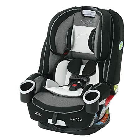 

Детское автокресло Graco 4Ever DLX 4 In 1, светло-серый