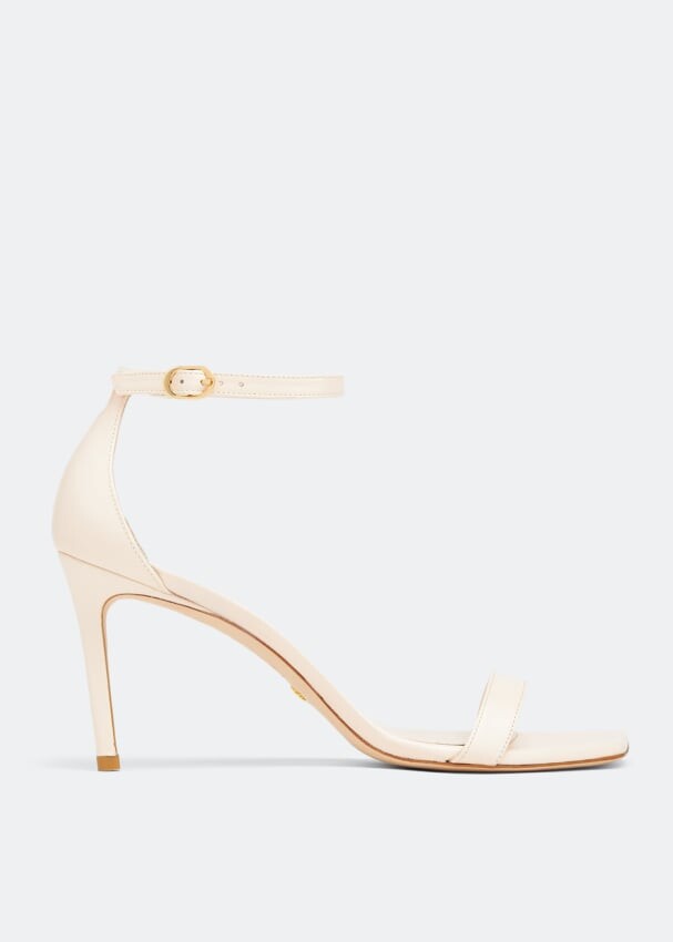 

Сандалии STUART WEITZMAN Nunakedcurve 85 sandals, белый