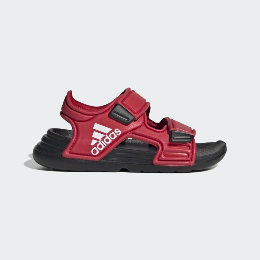 

Сандалии adidas Altaswim, красный/черный