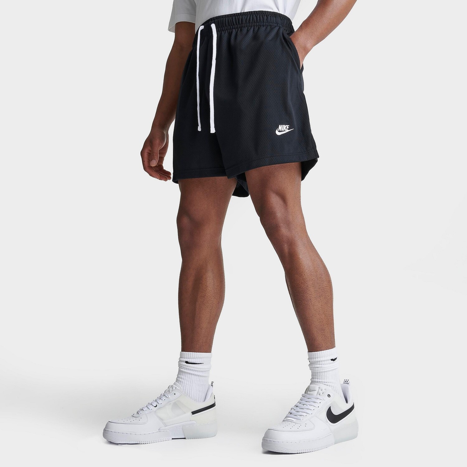 

Мужские шорты Nike Club Mesh Flow, черный