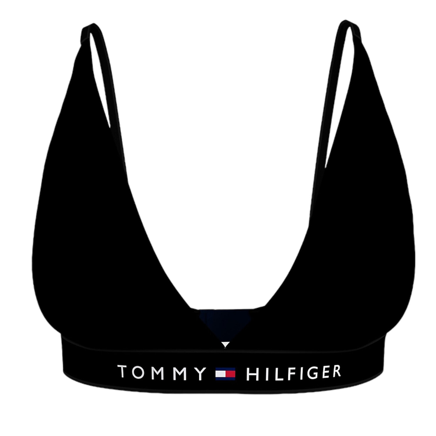 

Бюстгальтер Tommy Hilfiger Flag Triangle, черный