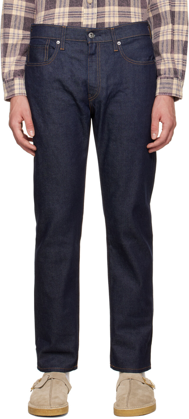 

Зауженные джинсы индиго 502 Levi's Made & Crafted