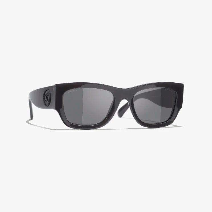 

Солнцезащитные очки Chanel Rectangle, серый