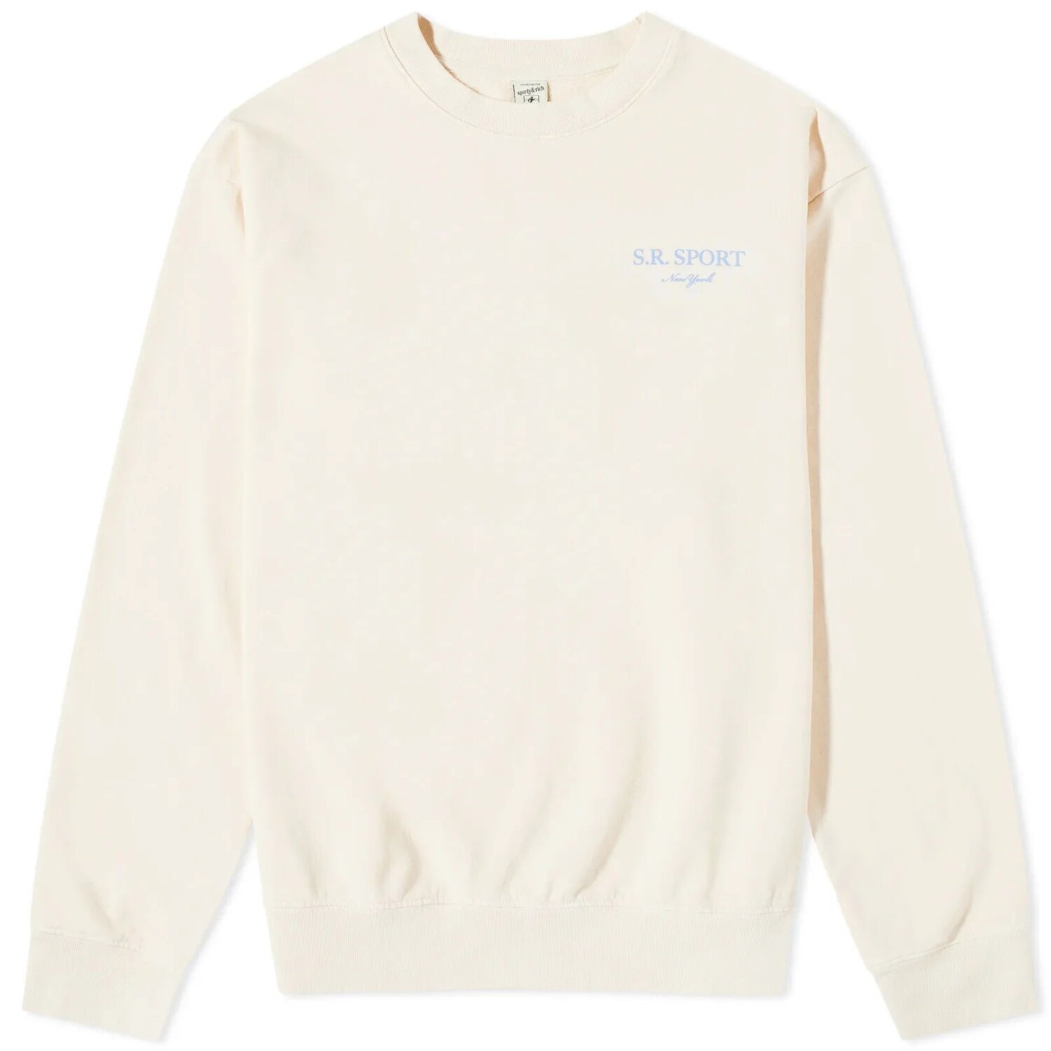 

Свитшот Sporty & Rich Wimbledon Crew Unisex, кремовый, Бежевый