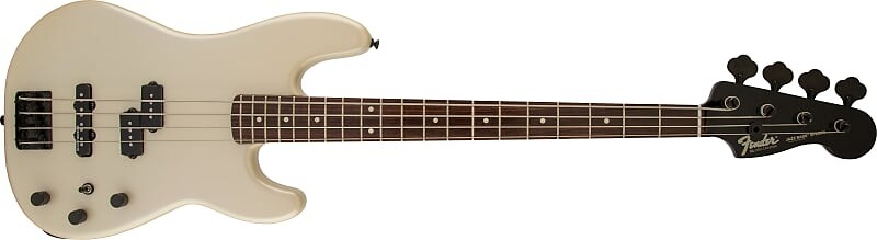 

Duff McKagan Precision Bass, накладка на гриф из палисандра, жемчужно-белый Fender Duff McKagan Precision Bass, Fingerboard, White