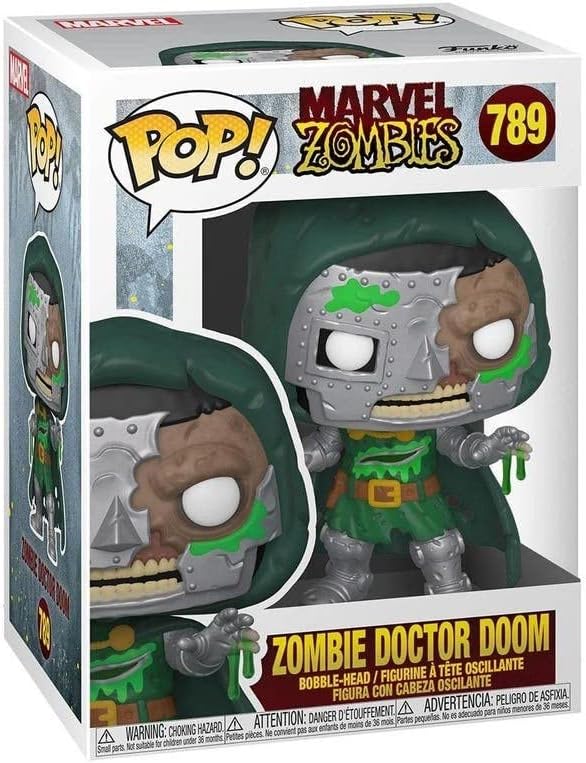 Фигурка Funko POP Pop! Marvel: Marvel Zombies - Dr. Doom Multicolor, 3.75 inches фигурка funko pop marvel monster hunters dr doom