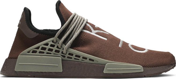 Кроссовки Adidas Pharrell x NMD Human Race 'Chocolate', коричневый - фото