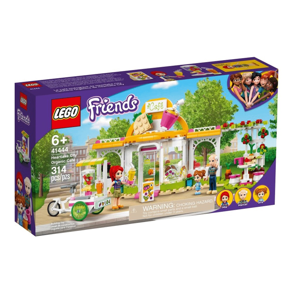 цена Конструктор LEGO Friends 41444 Органическое кафе Хартлейк-Сити