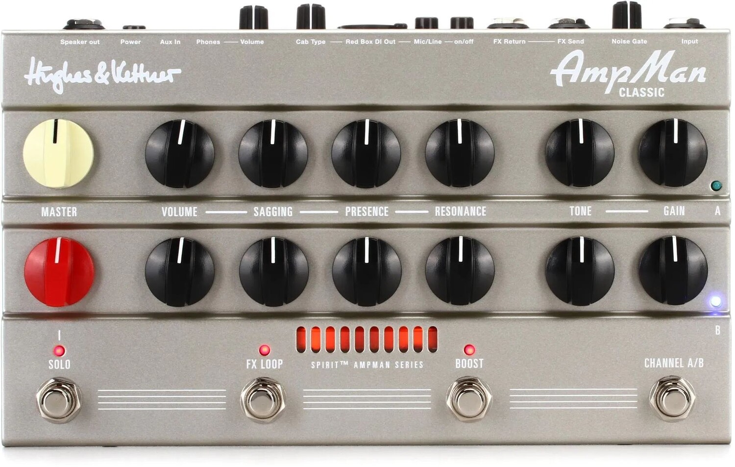 

Hughes & Kettner AmpMan Classic 50-ваттная педаль гитарного усилителя