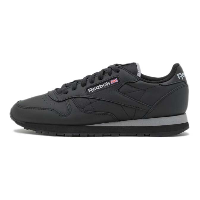 

Кроссовки Reebok Classic Leather, черный/серый