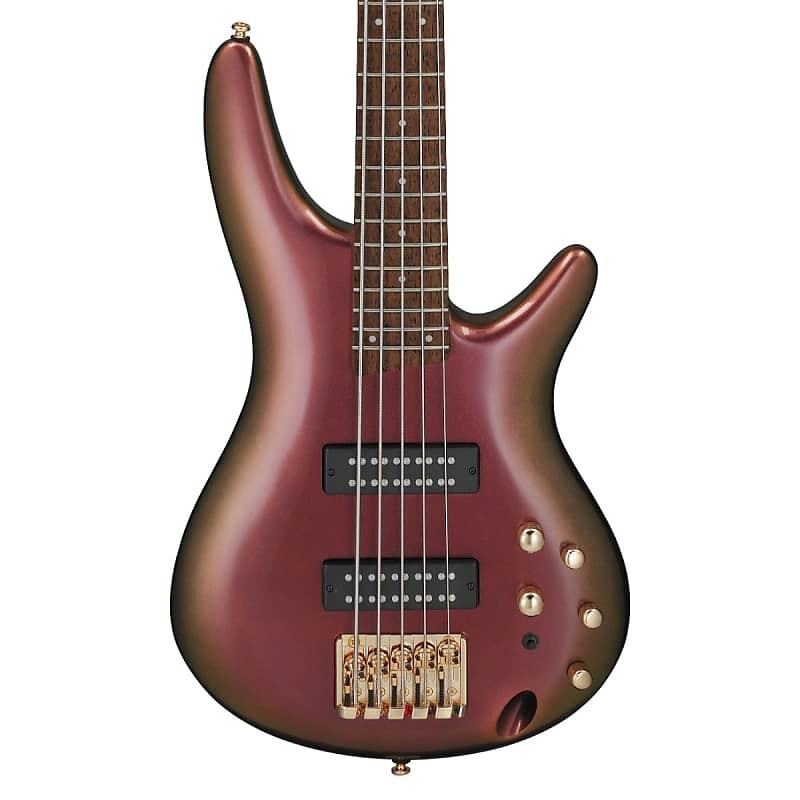 

Ibanez SR305EDX 5-струнная бас-гитара - хамелеон из розового золота