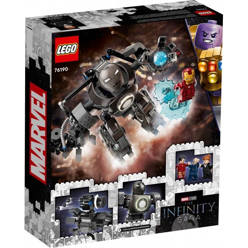 Конструктор LEGO Marvel Super Heroes 76190 Железный человек: Беспредел железного торговца - фото