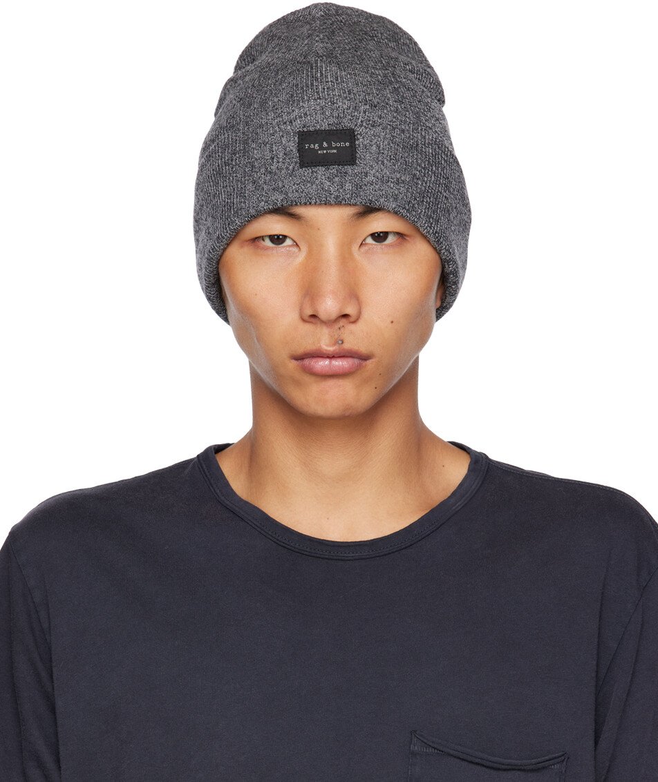 

Серая шапка Эддисон rag & bone