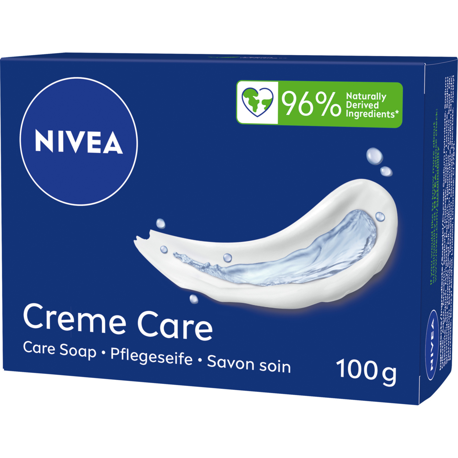 Nivea Creme Care ухаживающее твердое мыло, 100 г - фото