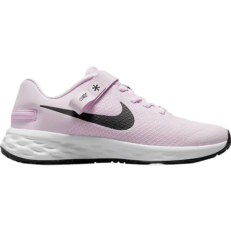Кроссовки Nike Revolution 6 Flyease Next Nature GS, светло-фиолетовый/черный/белый кроссовки нейтрального цвета nike revolution 6 flyease gs nike цвет pink foam black