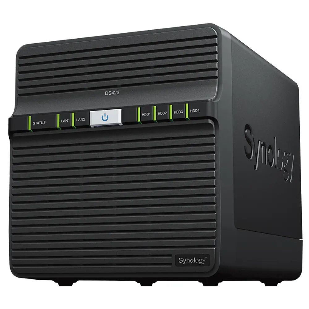 

Сетевое хранилище Synology DS423 NAS с 4 отсеками