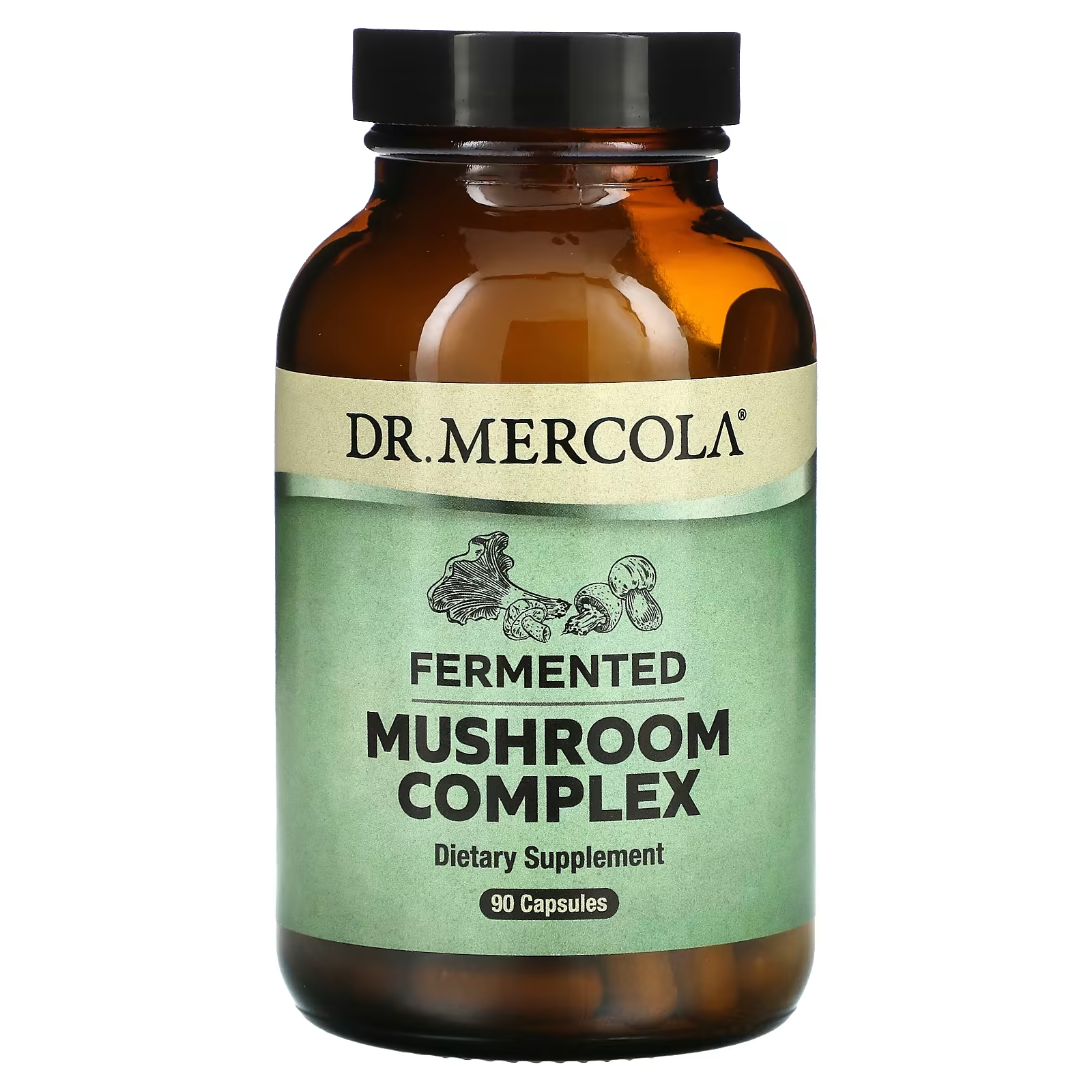 Dr. Mercola Комплекс ферментированных грибов, 90 капсул dr mercola комплекс пробиотиков для кошек и собак 90 г 3 17 унции