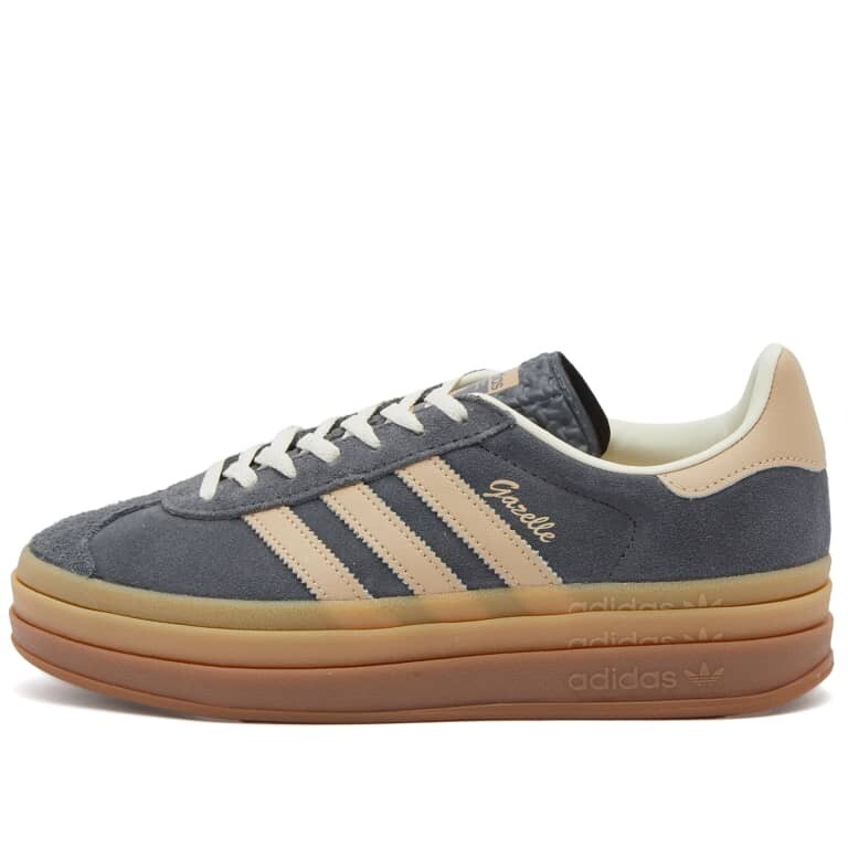

Кеды Adidas Gazelle Bold, серый/бежевый/коричневый