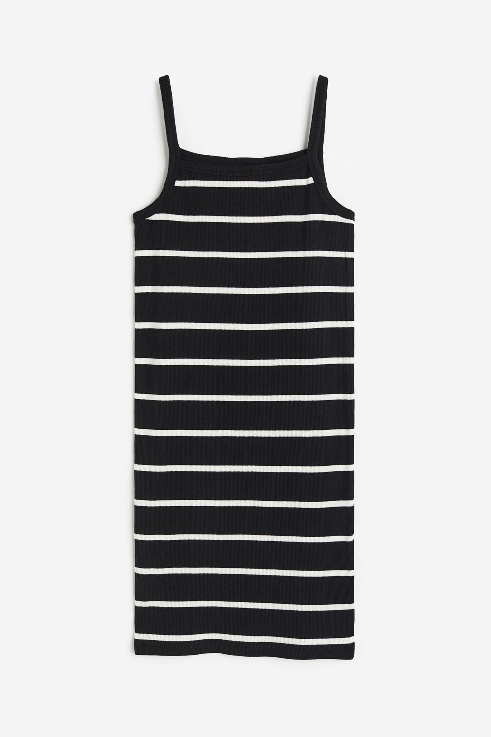 

Платье H&M Kids Printed Ribbed, черный