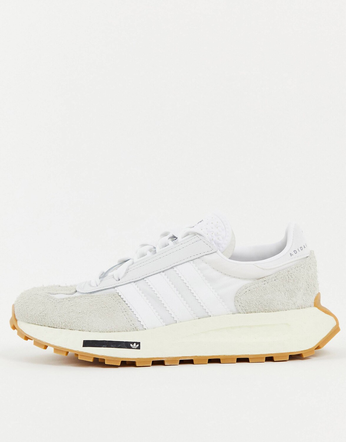 

Серые кроссовки adidas Originals Retropy E5 с резиновой подошвой