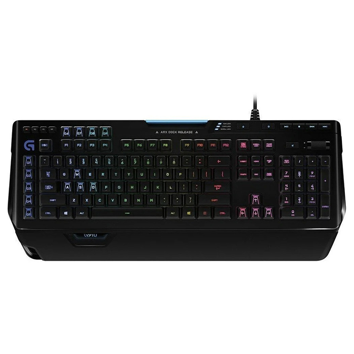 Игровая клавиатура Logitech G910 Orion Spectrum RGB клавиатура logitech g g413 romer g черный английская qwertz