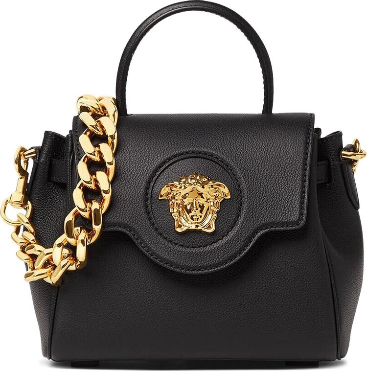 

Сумка Versace Medusa Top Handle Bag Black, черный