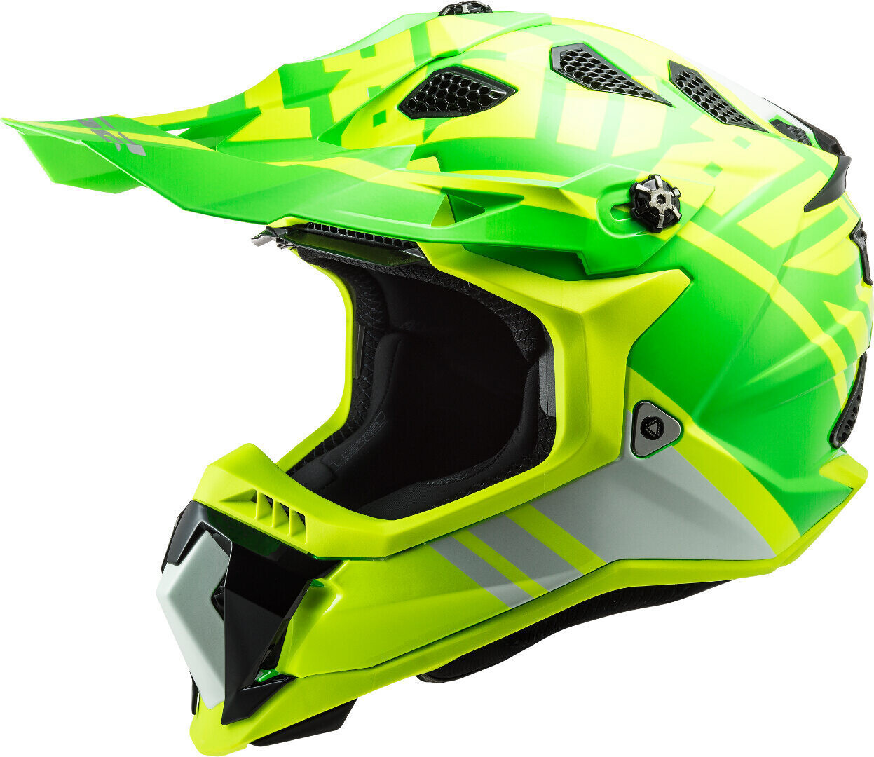 

LS2 MX700 Subverter Evo Gammax Шлем мотокросса, желтый/зеленый