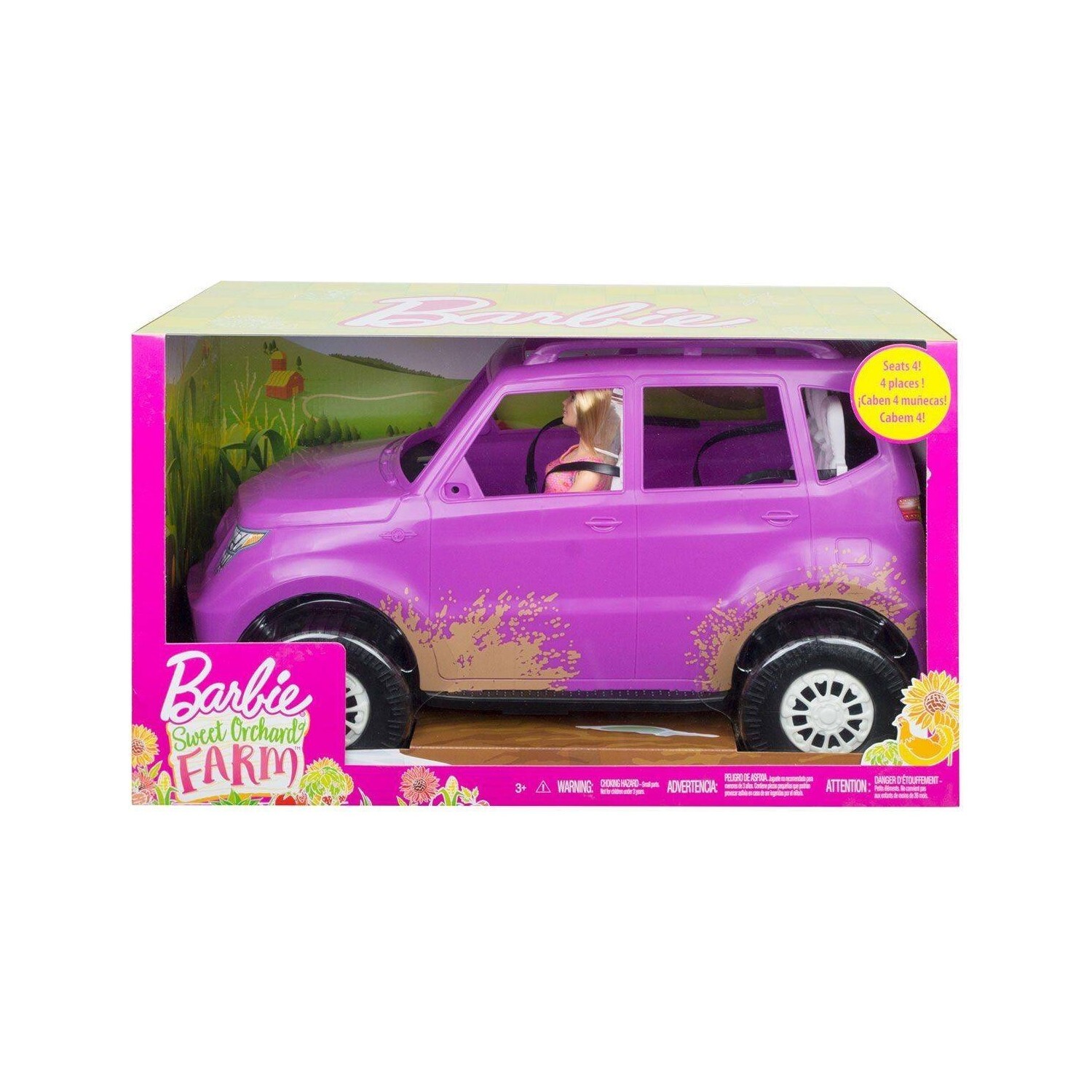 

Кукла Barbie Sweet Orchard Farm Doll & Car GHT18