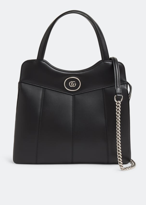 

Сумка-тоут GUCCI Petite GG medium tote bag, черный