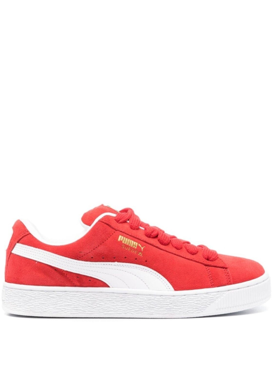 

PUMA кроссовки Suede XL с логотипом, красный