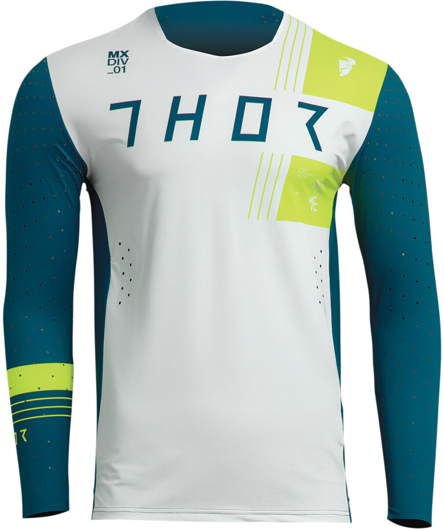Кофта Джерси Thor Prime Strike для мотокросса, темно - зеленый/светло - зеленый
