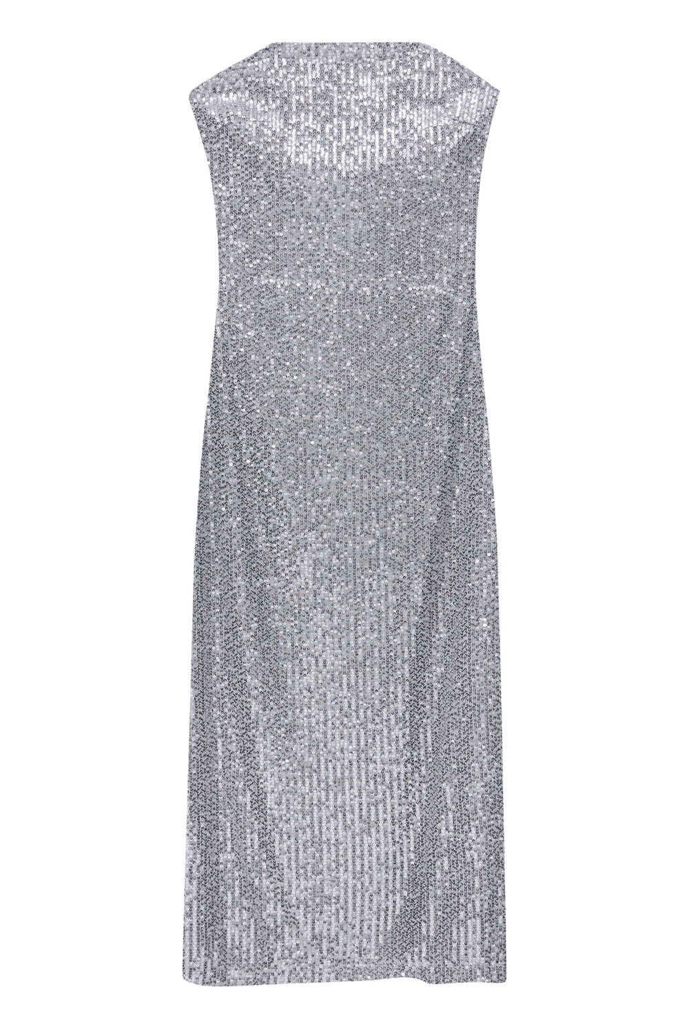 

Платье Pull&Bear x Valentina Zenere Strapless Sequinned Midi, серебристый