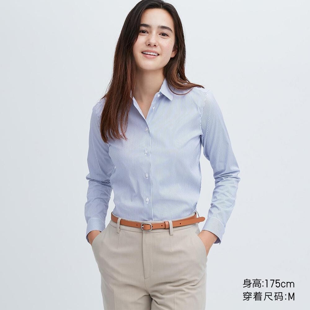 

Рубашка Uniqlo, синий