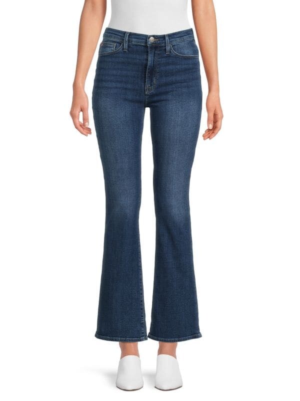 

Джинсы Hudson Blair Boot Cut с высокой посадкой, голубой