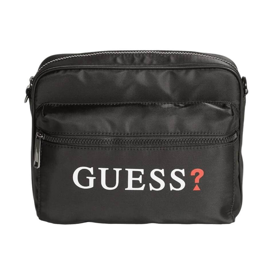 

Сумка-мессенджер Guess Factory Toby Tech, коричневый