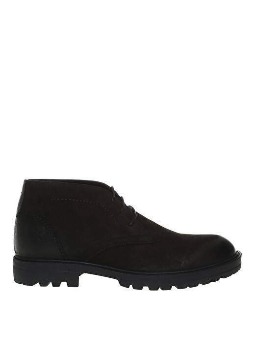 

Черные мужские ботинки из нубука и кожи Hush Puppies, Черный