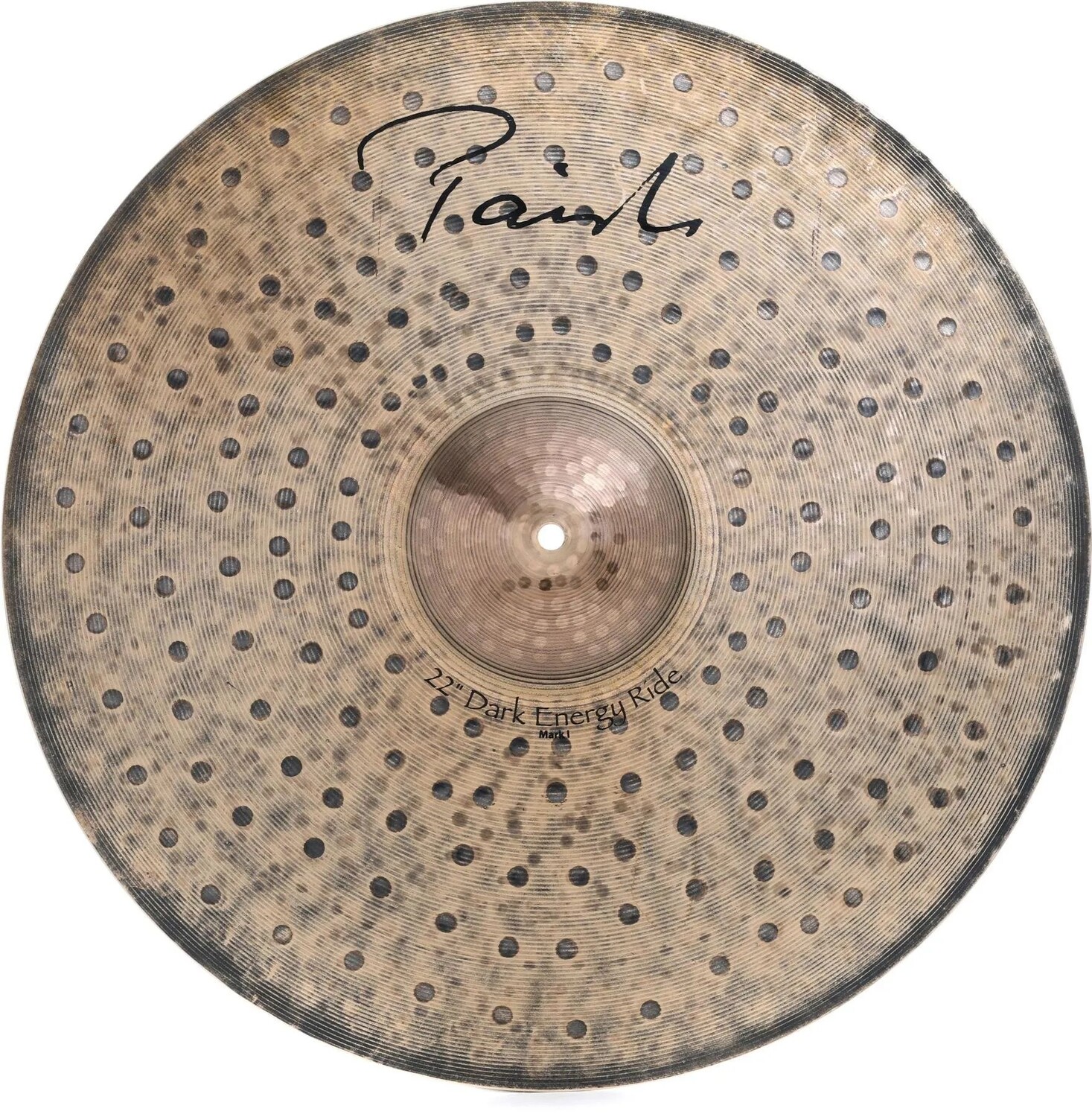 

22-дюймовая фирменная тарелка Paiste Dark Energy Ride Mk I
