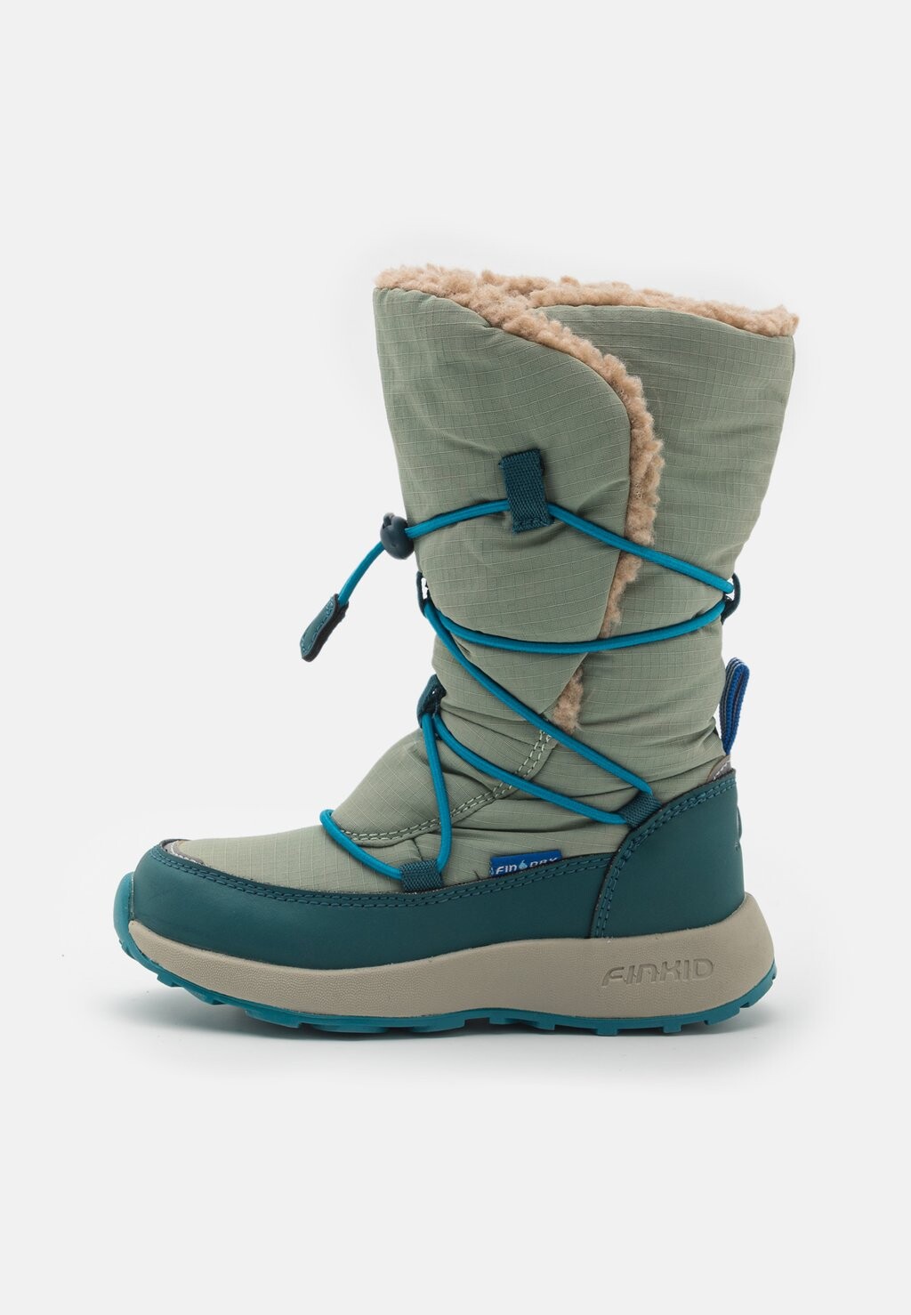 

Зимние ботинки Vasa Unisex Finkid, цвет green bay/deep teal