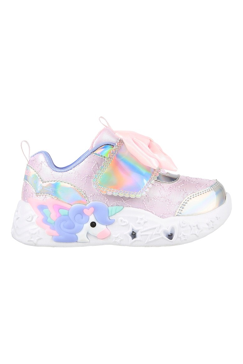 

Кроссовки S Lights-Unicorn в стиле колор-блок Skechers, розовый