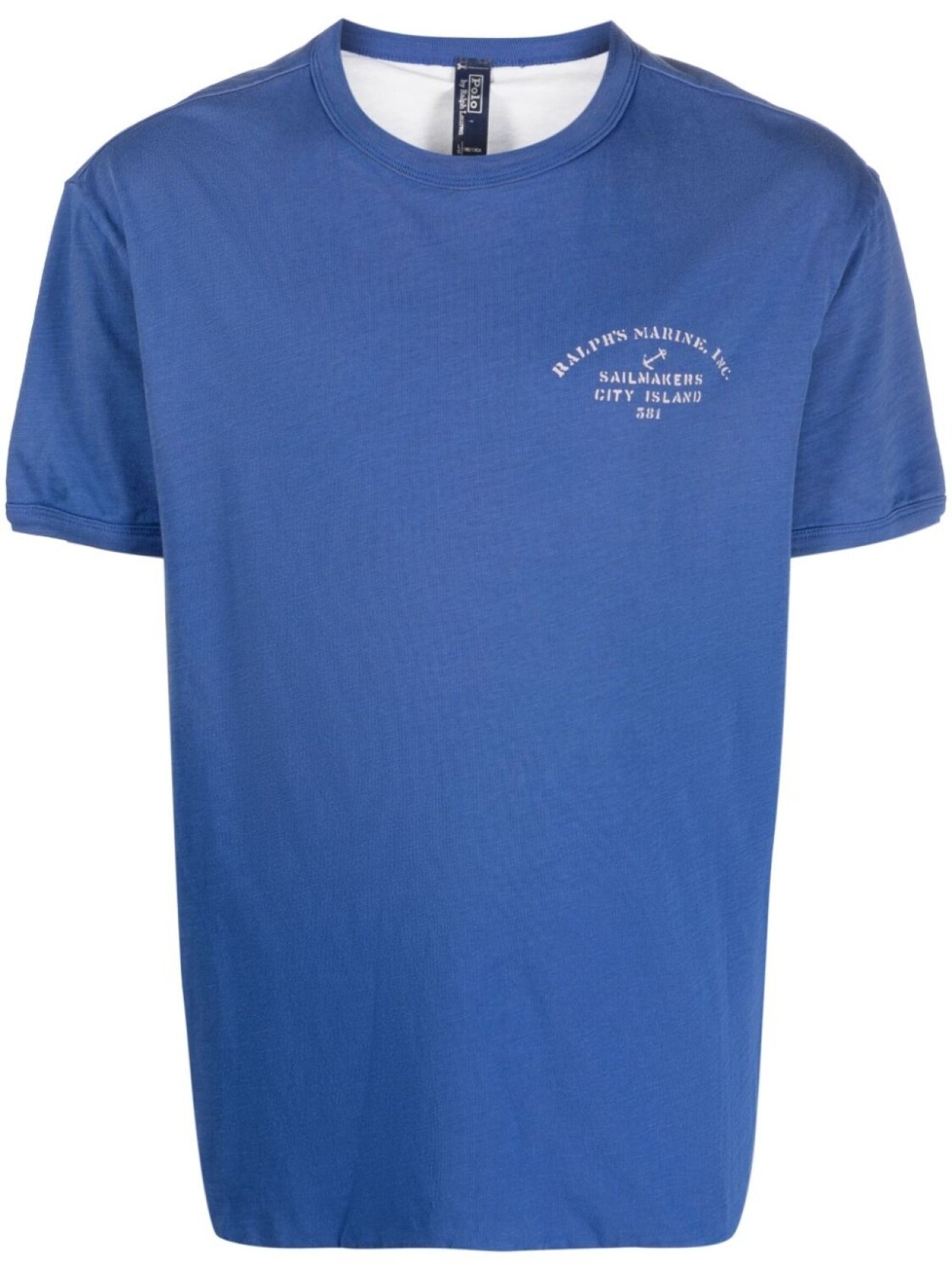 

Футболка с логотипом Polo Ralph Lauren, синий
