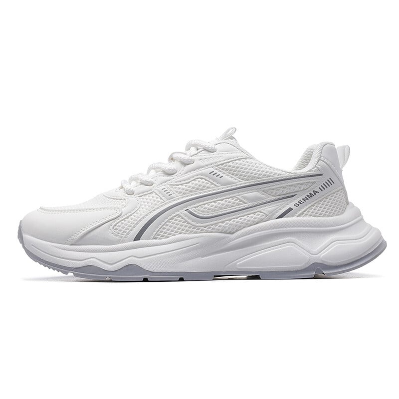 

Кроссовки SENMA Semir Chunky Sneakers Men Low-top, белый/серебряный