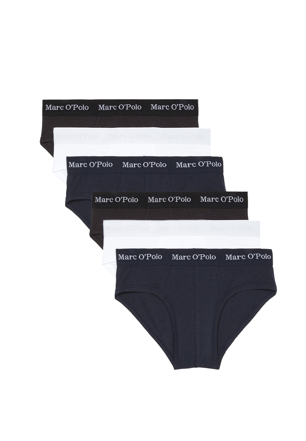 

Трусы Marc O´Polo/Unterhose Essentials, цвет Navy/Weiß/Schwarz