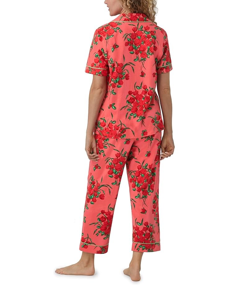 

Пижамный комплект Bedhead PJs Short Sleeve Cropped PJ Set, цвет By The Dozen