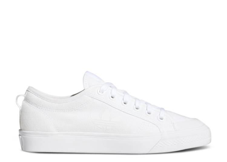 Кроссовки Adidas WMNS NIZZA TREFOIL 'TRIPLE WHITE', белый