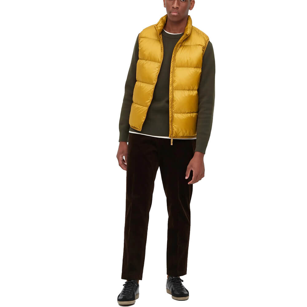 

Утепленный жилет Uniqlo Ultra Light Down, желтый