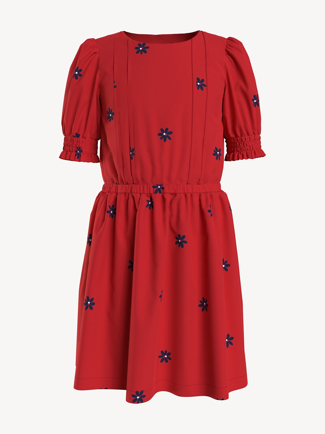 

Детское платье с цветочками Tommy Hilfiger, румяна красные мульти