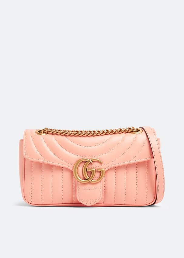 

Сумка GUCCI GG Marmont Matelassé shoulder bag, розовый