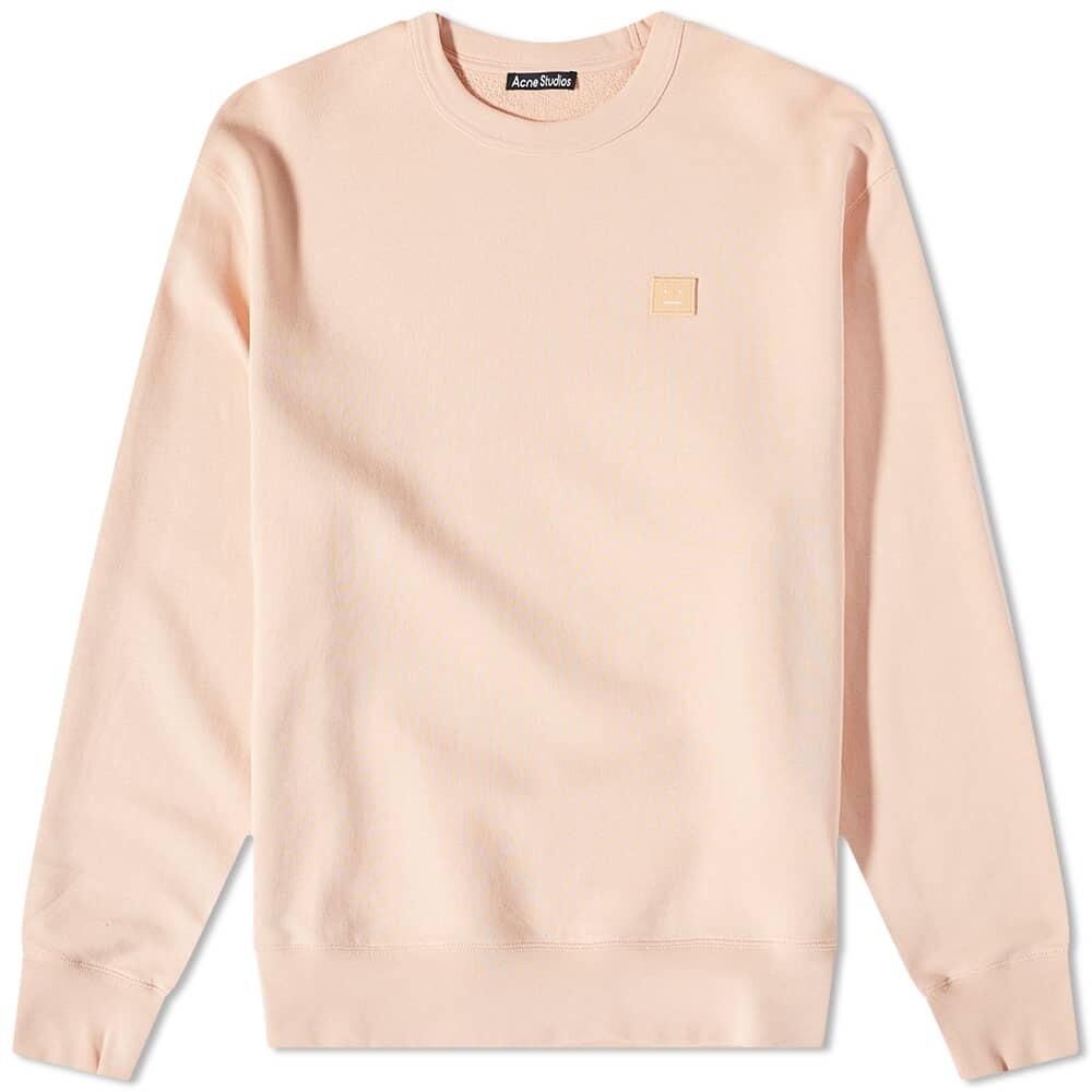 

Толстовка Acne Studios Fairah Face Crew Sweat, Белый